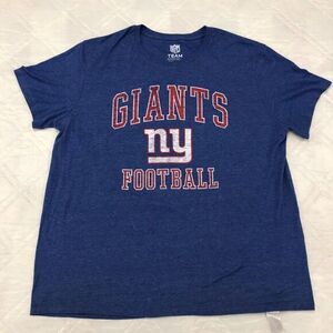 NFL‎ New York Giants Team Apparel blue T shirt XXL